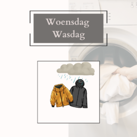 Woensdag Wasdag: Regenjassen en windjacks wassen zonder de coating te verpesten