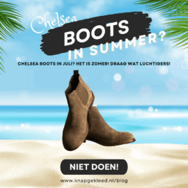 Chelsea boots in juli