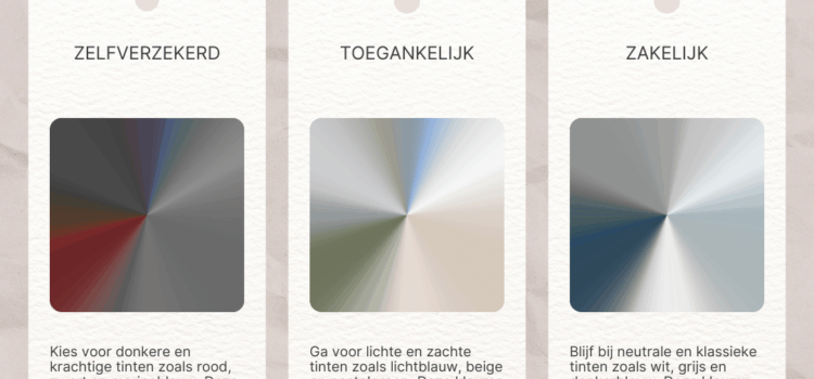 De psychologie van kleur in mannenmode